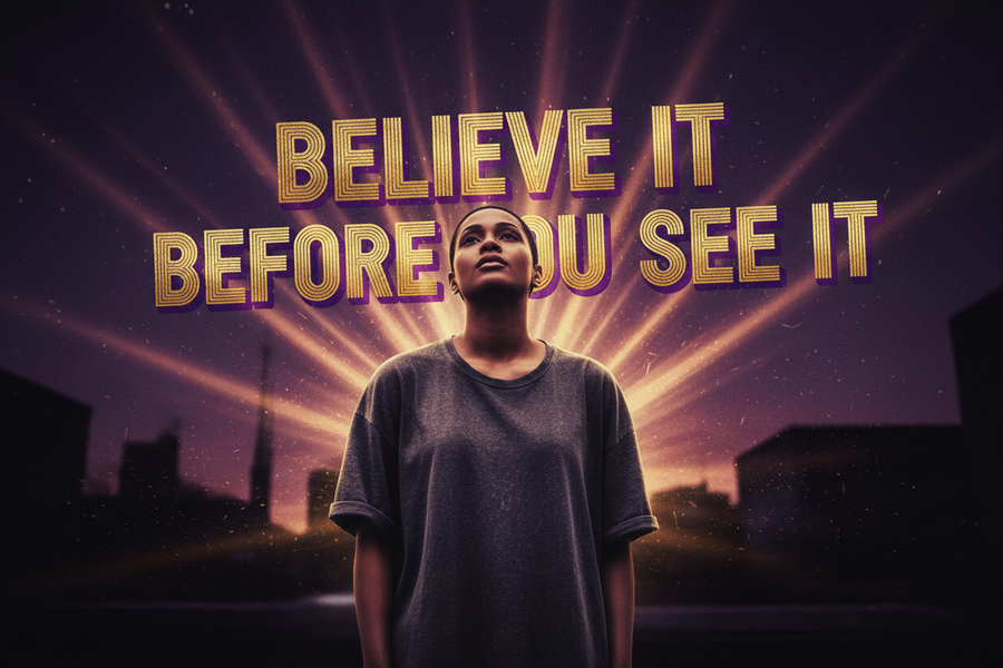Believe It Before You See It — The Power of Self-Belief