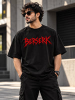 Brand of Sacrifice Dark Anime Oversized Tee – Black