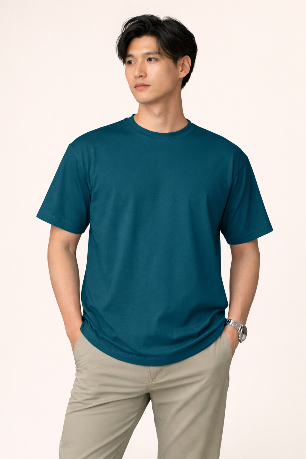 MEN'S OVER SIZED T SHIRT MYSTIC FALCON