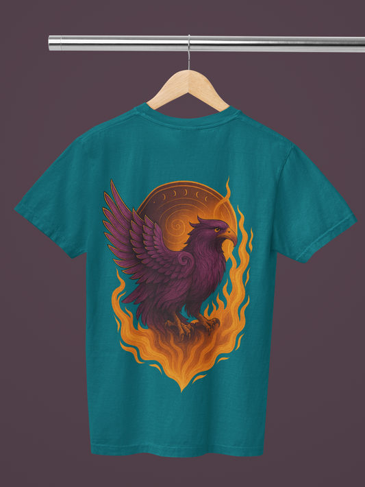 MEN'S OVER SIZED T SHIRT MYSTIC FALCON