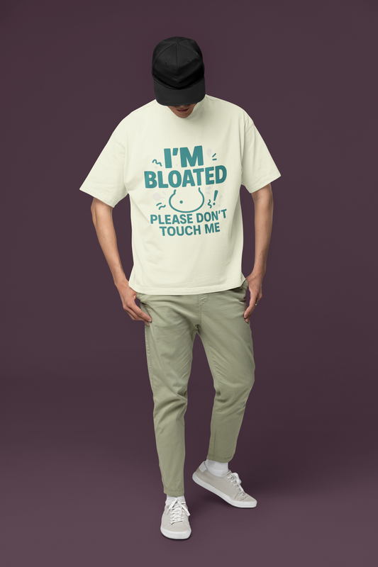 MEN'S OVERSIZED T SHIRT I'M BLOATED