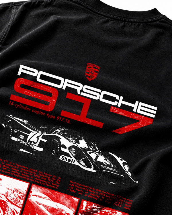 Porsche 917 Oversized T-Shirt Image 4