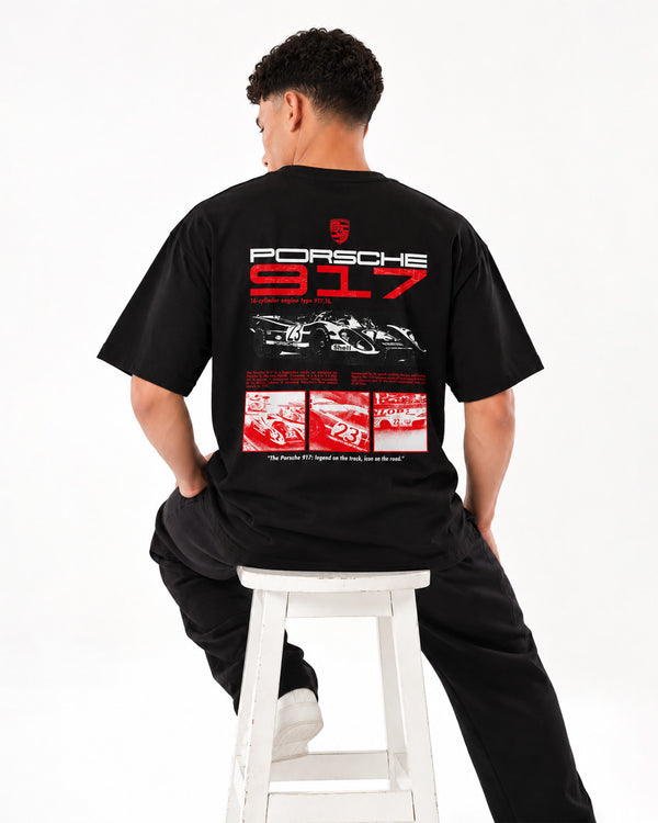 Porsche 917 Oversized T-Shirt Image 2