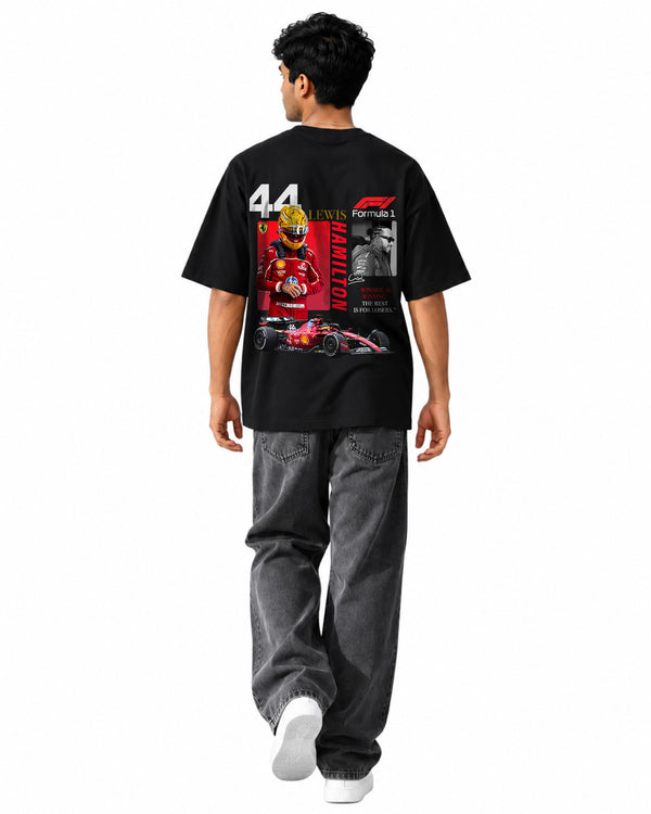 Lewis Hamilton Ferrari Oversized T-Shirt Image 1