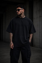 Night Shadow Panther Oversized T-Shirt