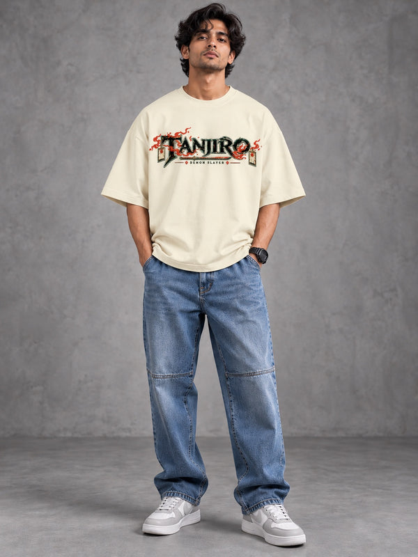 Tanjiro – Demon Slayer Premium Oversized T-Shirt Image 1