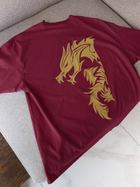 Men's Oversized T-Shirt – Golden Dragon
