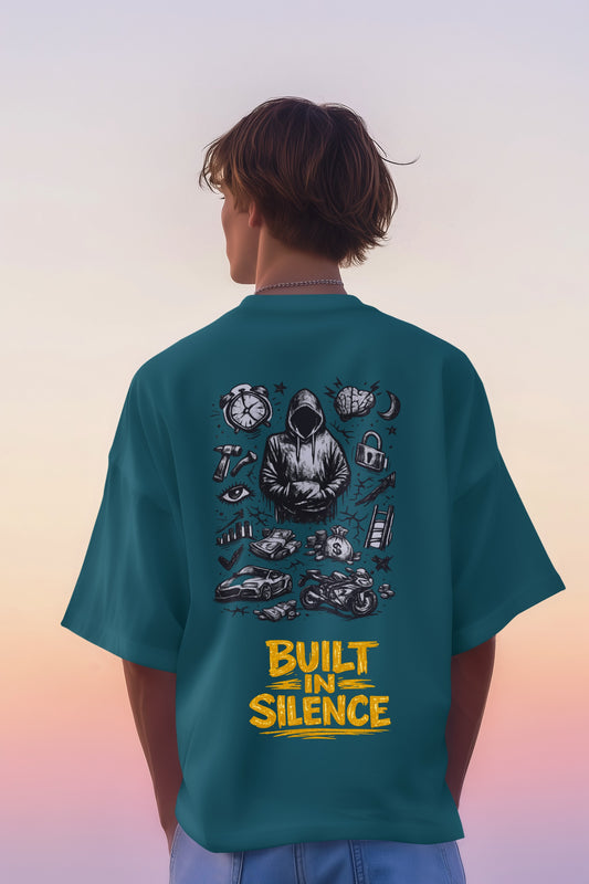 Built in silence- Oversized T shirt