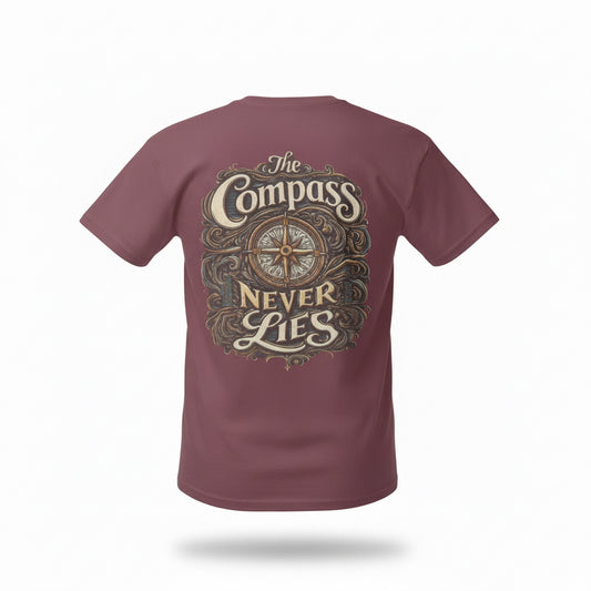 The Compass Never Lies – Oversized  Men's T-Shirt