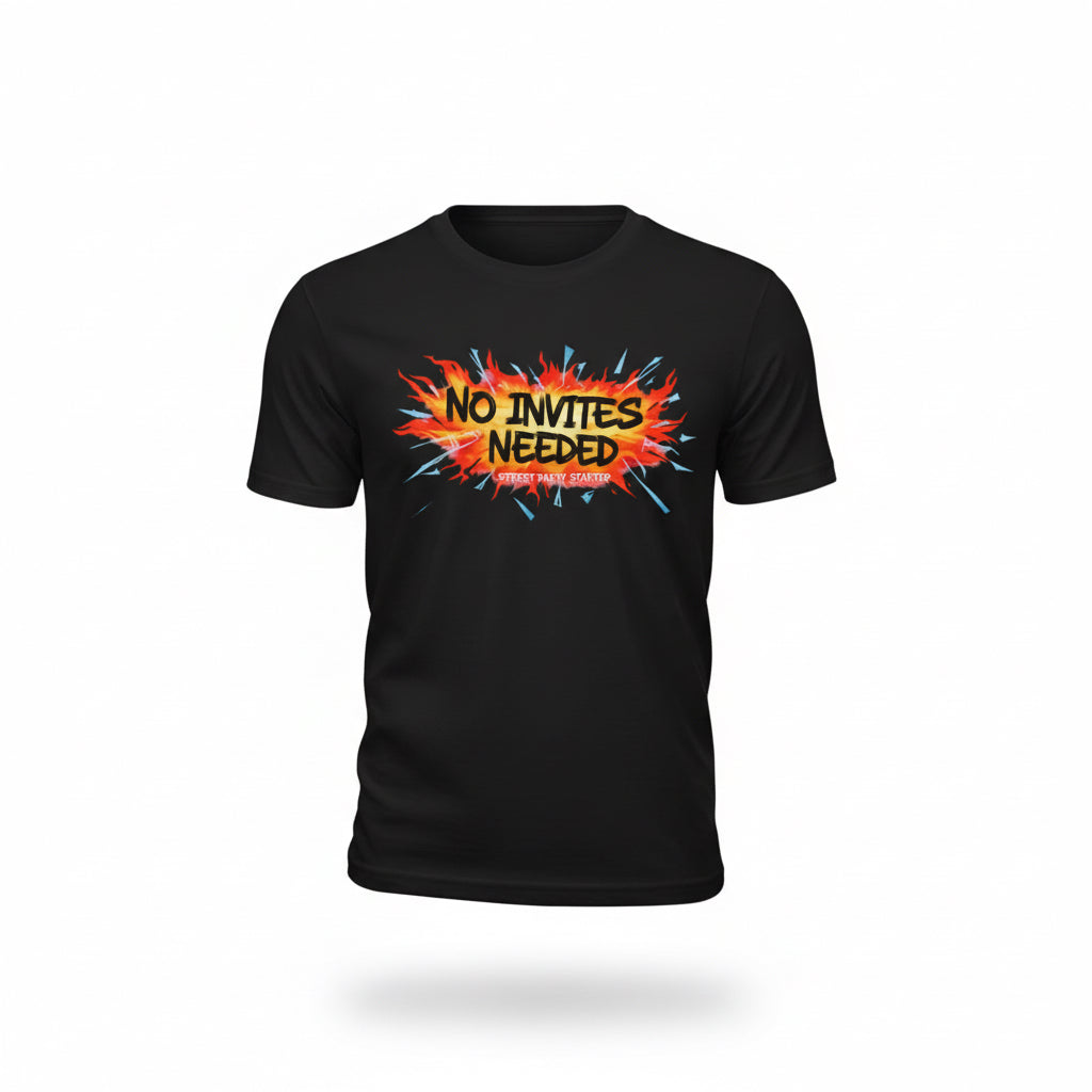 NO INVITES NEEDED – Men's Oversized T-Shirt