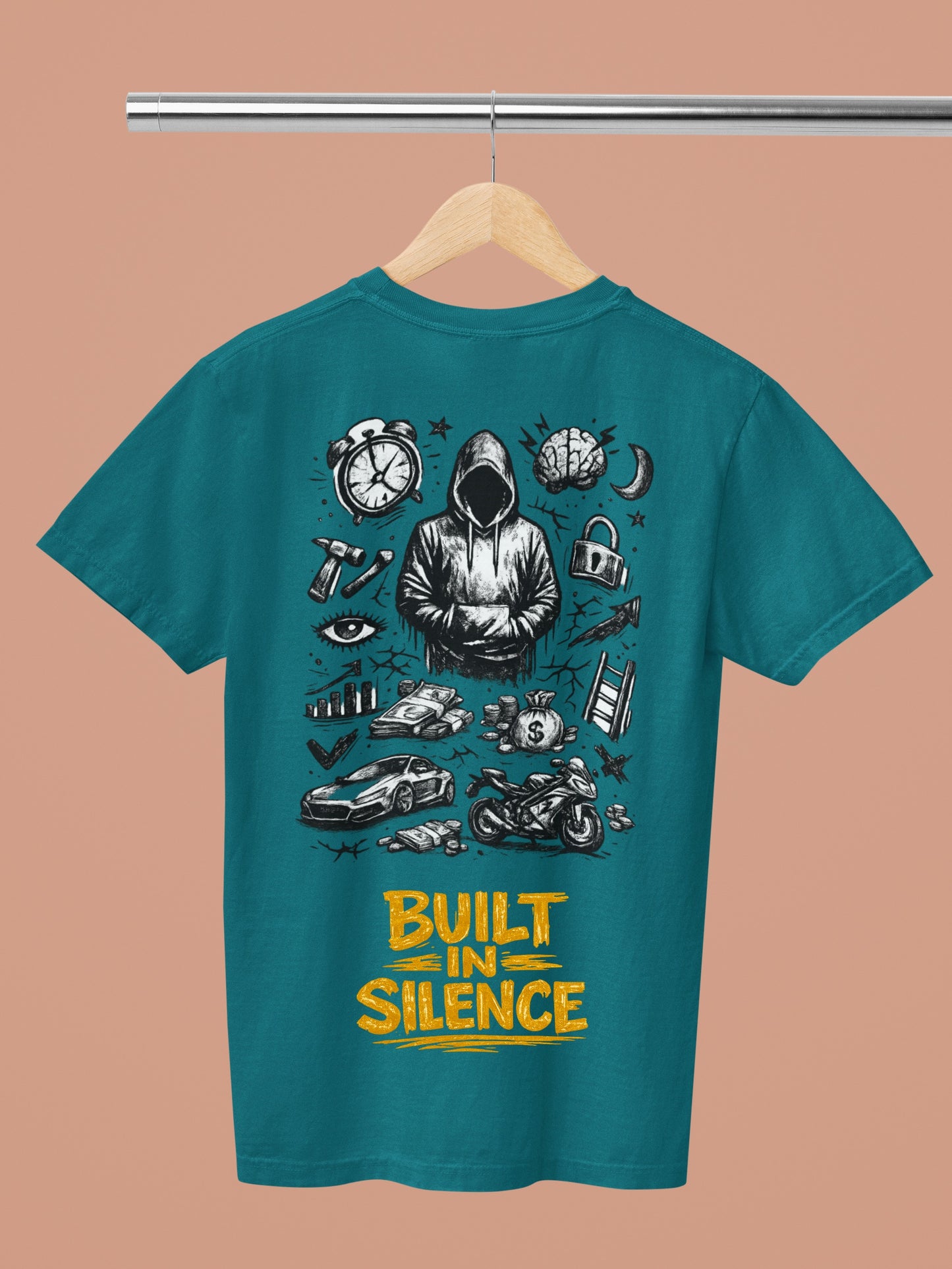 Built in silence- Oversized T shirt