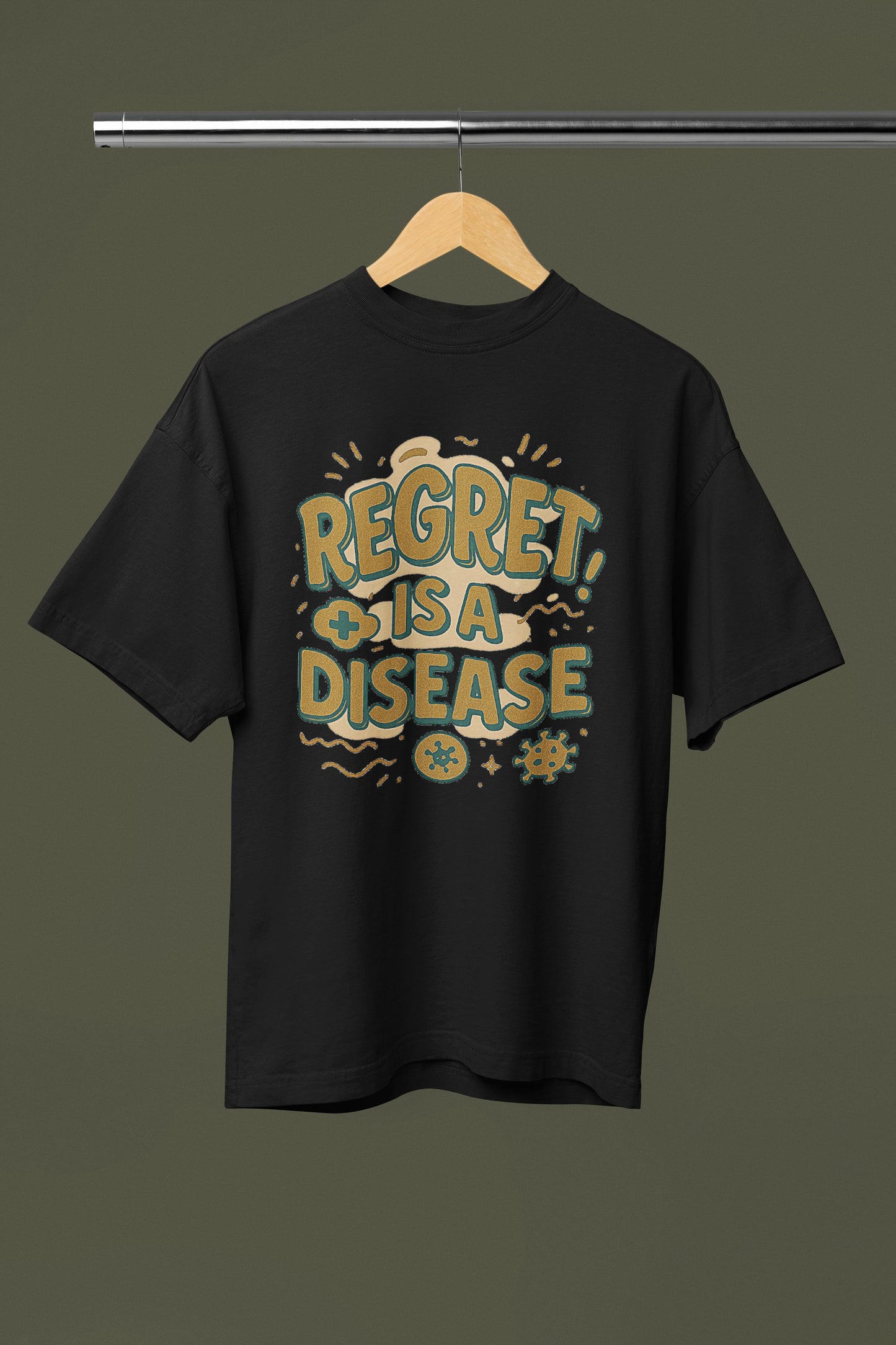 Regret Is a Disease – Oversized Tee