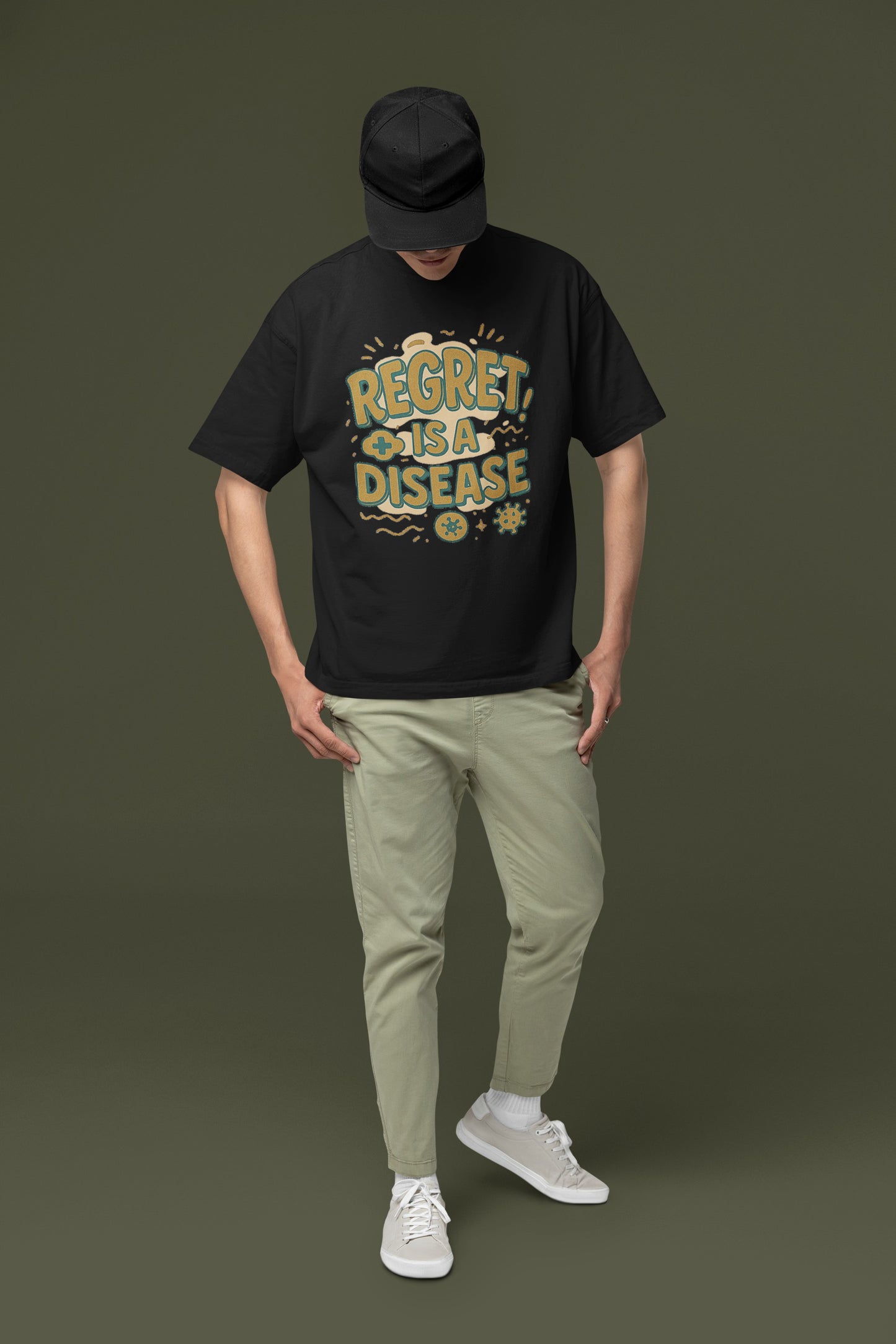 Regret Is a Disease – Oversized Tee
